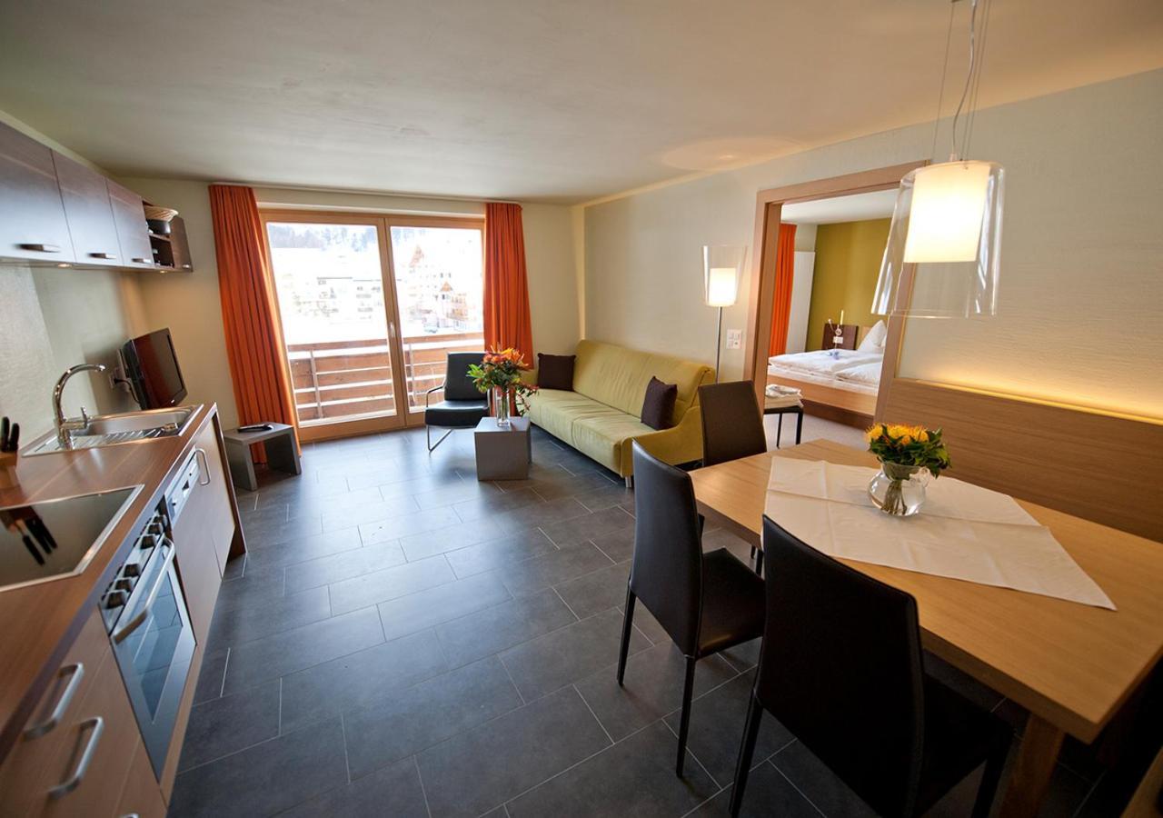 Hotel Garni Bergsonne Samnaun Szoba fotó